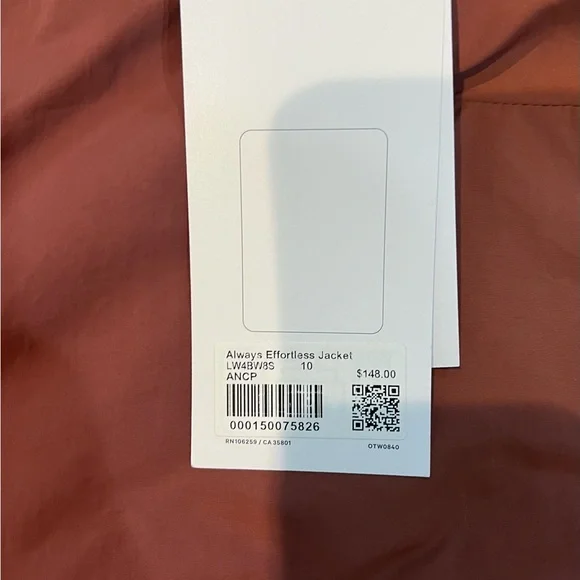lululemon athletica Rust Jacket always effortless - Picture 4 of 5